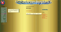 Desktop Screenshot of mc-hasbergen.de